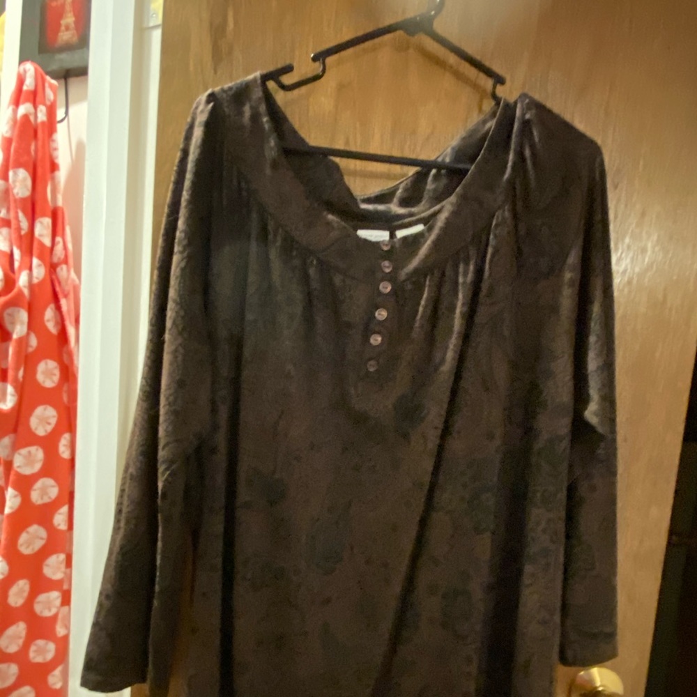 LADIES BROWN DRESS